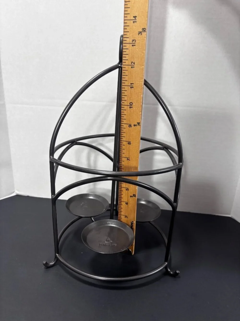 Partylite Shadow Tealight Candle Holder 3-Cup Tabletop Decorative Accent - Picture 5 of 6